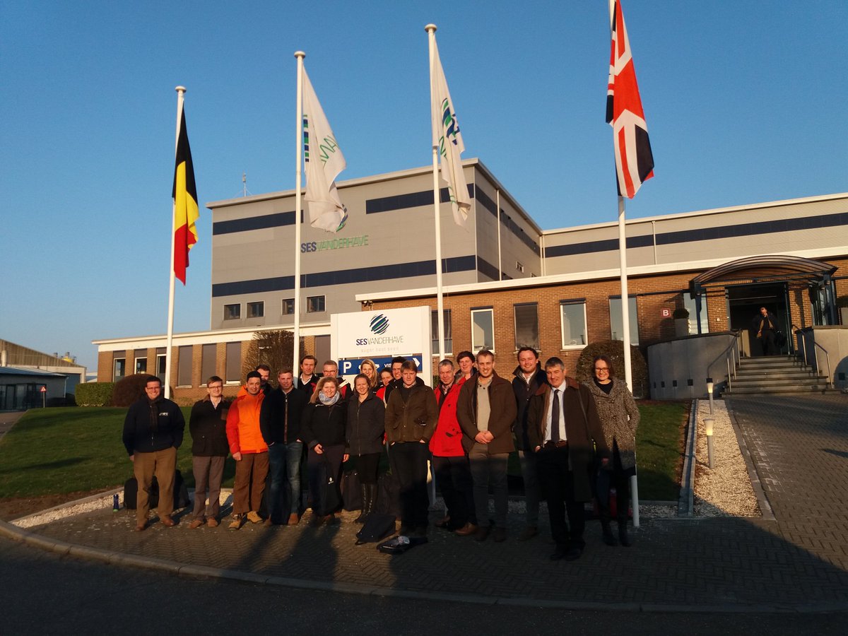 NFUSugar's tweet photo. Thank you so much for hosting #SIP2018 @sesvanderhave #seedknowledge #futurevarieties #BackBritishSugar https://t.co/lEoDjvv1aj