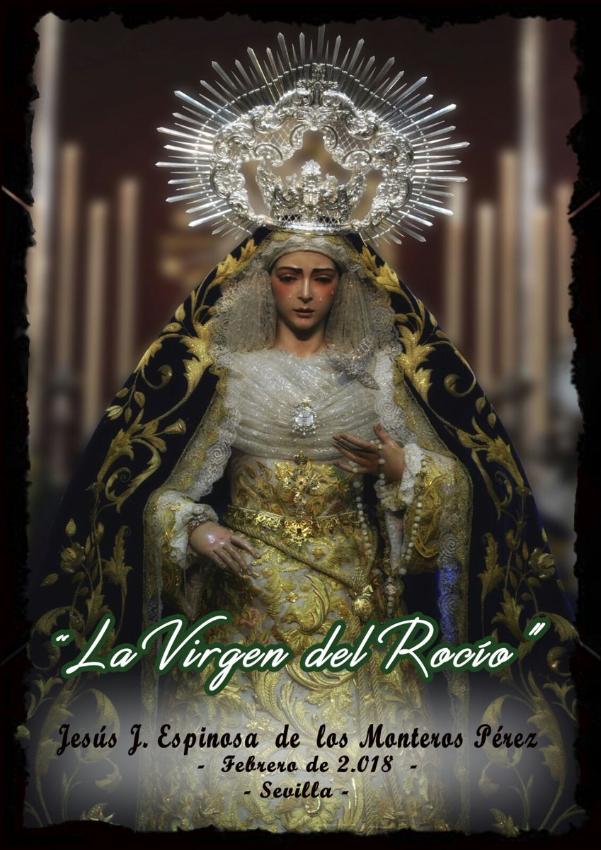 🎼ESTRENO. El próximo viernes 09 de Febrero a las 20:30 horas tendrá lugar el estreno de  "LA VIRGEN DEL ROCÍO" dedicada a <a href="/Hdad_Redencion/">Hermandad de la Redención</a>
🥁 <a href="/BandalasNieves/">Las Nieves de Olivares</a>
🏛️  Sala Joaquín Turina (Sevilla)
📷 <a href="/Marianogales12/">♫ MARIA ♫</a>