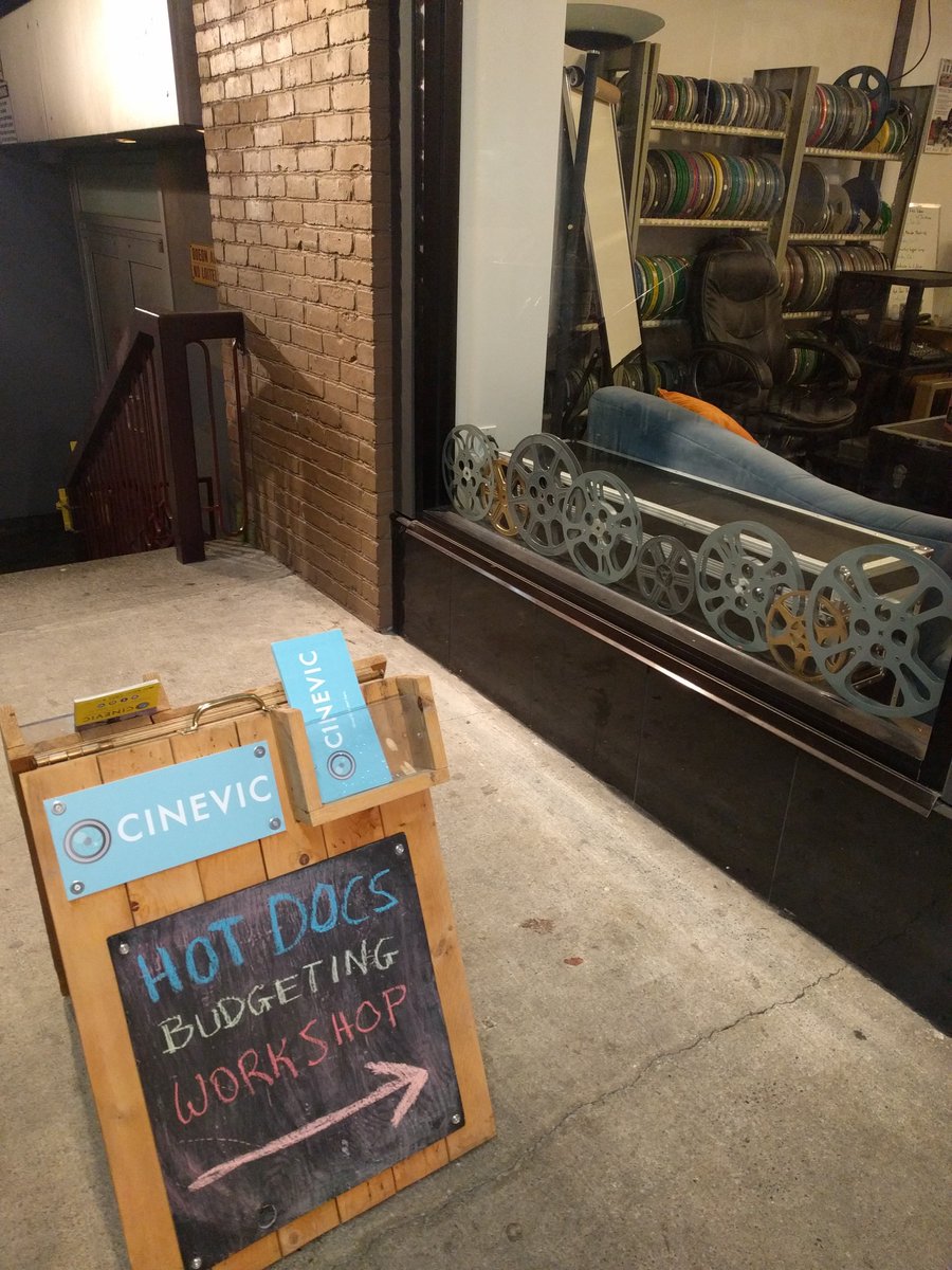 HotDocsIndustry's tweet photo. On the move again—Industry programmer Madelaine Russo was over in Victoria for another round of #DocIgnite! Thanks to ViFPA, @DOC_BC, and @CineVic for having us! https://t.co/XNCnl88vSg