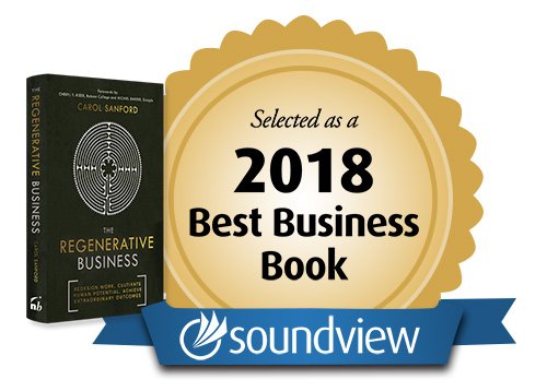 BusinessBooks's tweet photo. #A2018BestBook | The Regenerative #Business: Redesign Work, Cultivate Human Potential, Achieve Extraordinary Outcomes by @carolsanford . https://t.co/YXDx3DnK4D @NicholasBrealey @NBUSPublishing #booksummary https://t.co/y9wplbokdY