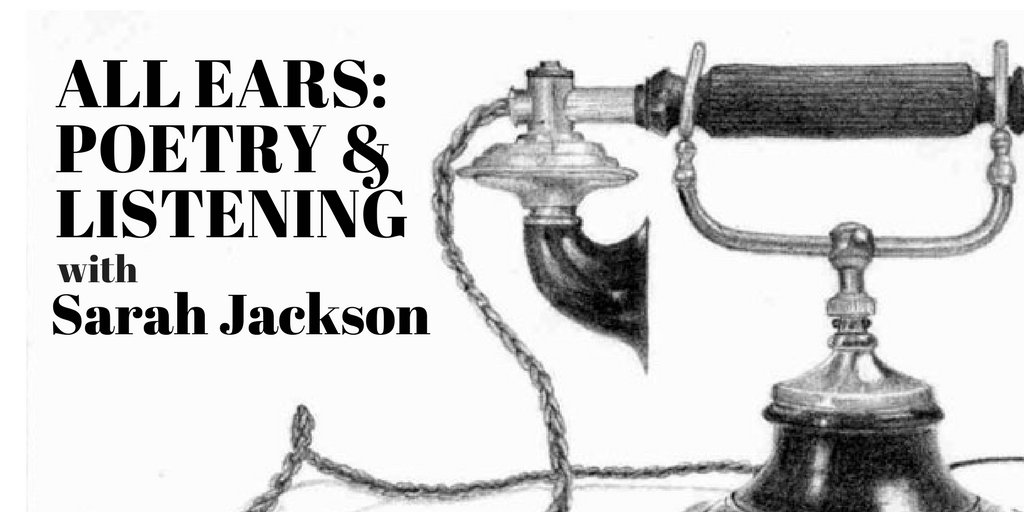 Lighthousebks's tweet photo. We have TWO poetry events in Feb - @smaychel shares experimental poetry (20th) &amp; @drsarahjackson1 talks poetry &amp; listening (28th)... #Edinburgh #Poetrynights https://t.co/BPk68Uqffb