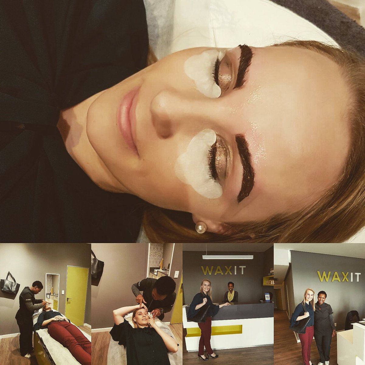 ZonicaD's tweet photo. Perfect way to end off a busy day at work at my new favourite WAX spot @WAXITSA . Super friendly and helpful ladies! Thank you very much! #firstthreadingexperience #pamper #readyfortheweekend #youdeserveit #waxitsa #TeamDreyer #waxitdoughlasdale https://t.co/P6VyOfRhil