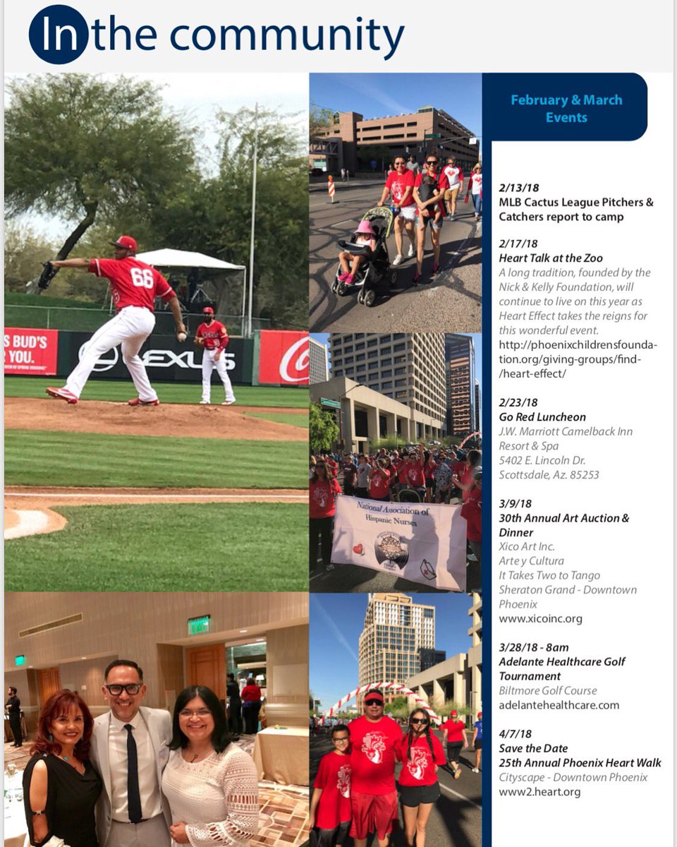 petrafimbres's tweet photo. In the Arizona Community #LatinFocusSolutions #BuildthePeople  #PorTuCorazonAZ #CactusLeague 
#JCTime56 #PHXHeartWalk ❤️ @jcramy56 @AHAinPhoenix @NAHNPhoenix @ArizonaPain https://t.co/zvo7whjuO5