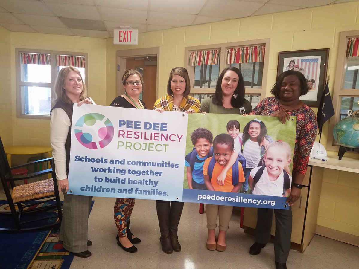 PDresiliency's tweet photo. A few members of the North Hartsville Elementary School Safety and Support Team! The love and support for their students is evident! https://t.co/Q3aC4lVmIM