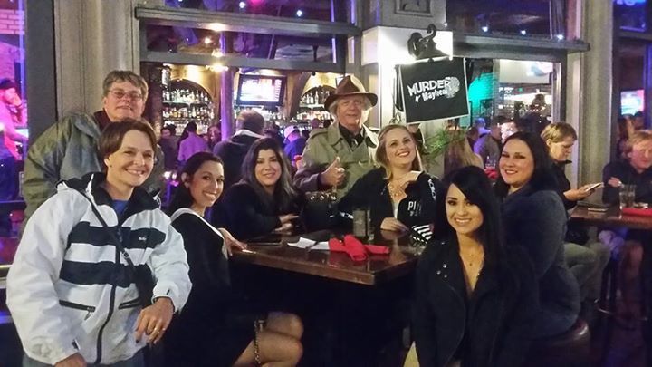 murdernmayhem's tweet photo. Saturday night shenanigans! You know you want to come join us... https://t.co/aJnuNArb7k