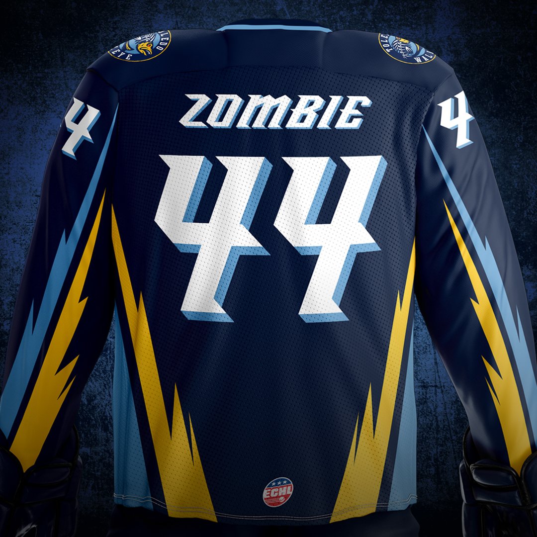 toledo walleye zombie jersey