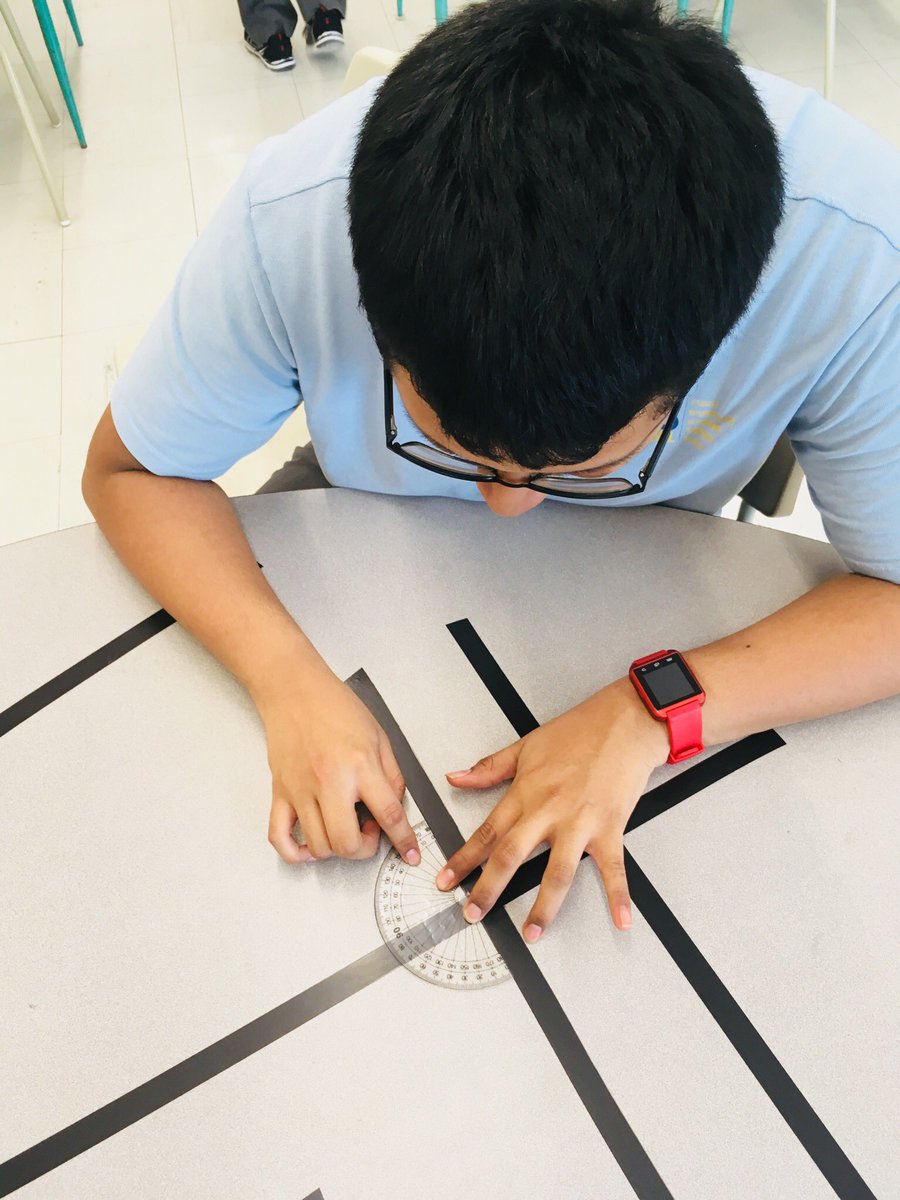 links_hs's tweet photo. Angles assessment in progress.  We’re always looking for new and interesting ways to assess our students.  #mathinterview #angles #WeAreLINKS https://t.co/xHYgzvJp6W