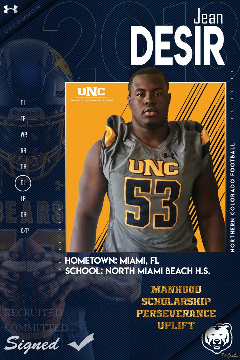 Welcoming another Florida talent to Colorado in <a href="/_thereal53/">Jean Desir</a> #NSD18 #UNCommon18