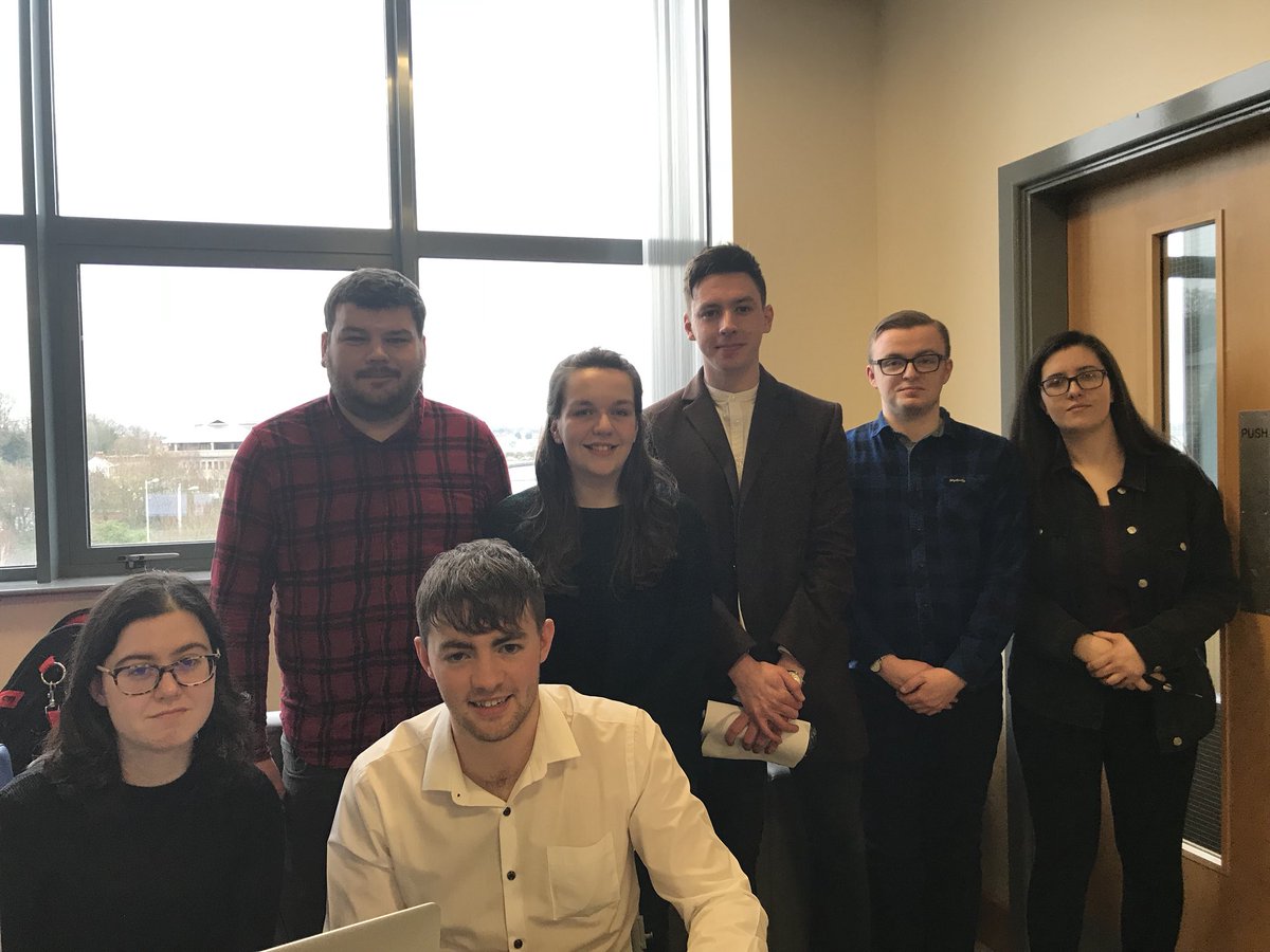 freyamcc's tweet photo. Well done to my NCTJ journalism students on a great live programme @mynwrc from the college open day #StrandRd - catch them at the Limavady campus tomorrow - @NCTJ_news @NCTJ_news https://t.co/ozxQRqrRSD