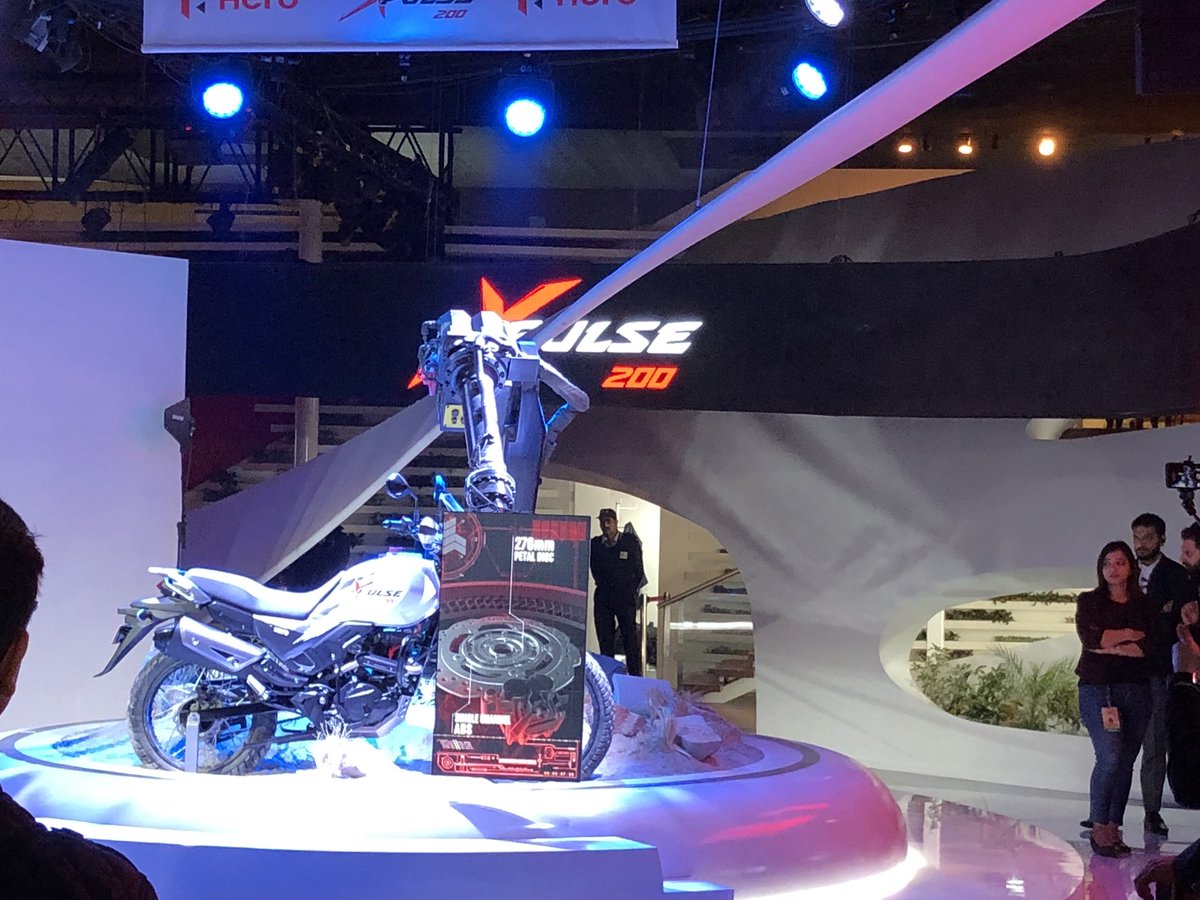 showtime_group's tweet photo. Thrilled to share that NDTV Car and Bike Awards 2018 for “Best market launch of a bike” goes to @HeroMotoCorp for #Xpulse Launch at #AutoExpo2018; curated, designed & managed by Showtime! #ItsShowtime #itsAlwaysShowtime #AEMotorShow #HeroAtAutoExpo2018 #HeroMotoCorp @carandbike https://t.co/Ko3O9UFCVS