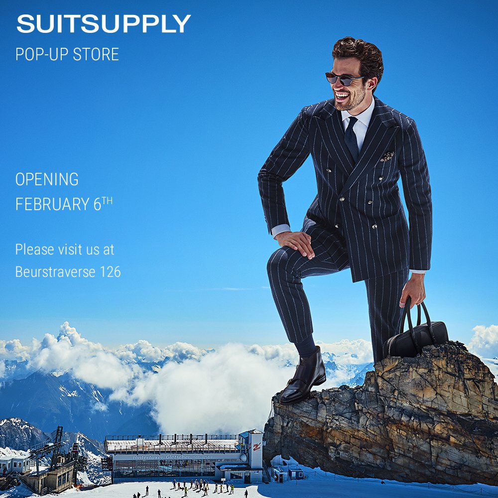 Jaja, ze zijn open hoor! #Suitsupply #Koopgoot