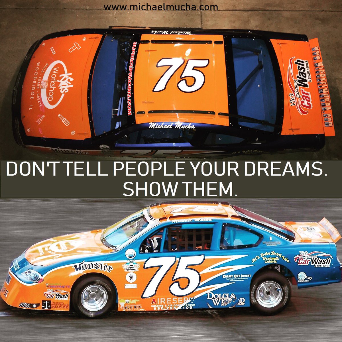 michaelmucha75's tweet photo. Special thanks to all my teachers from Kindergarten through 5th grade for always encouraging me to chase my dreams. 2018 race season is going to be great!  @VVSD365U @BolingbrookInfo https://t.co/YfcMKvyrao