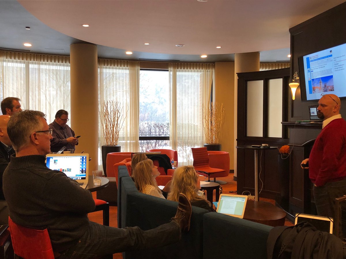 celsberry's tweet photo. Dr. Mike Nagler, Digital Promise leadership coach, compares digital journeying to planning a trip. https://t.co/XPmgPeZnki