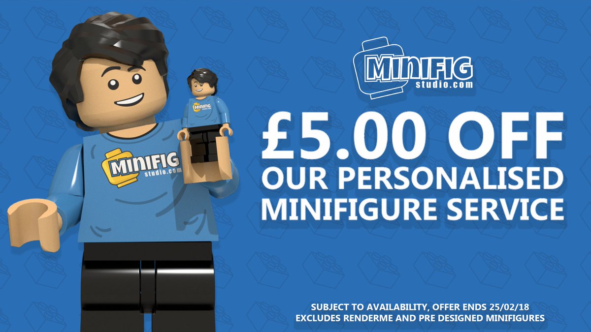 minifig_studio's tweet photo. Save £5.00 off our personalised minifigure service ! https://t.co/ekBpdQXoPy #LEGO #MINIFIGURE #MINIFIG #PERSONALISED #CUSTOM https://t.co/u75ULO2fWX