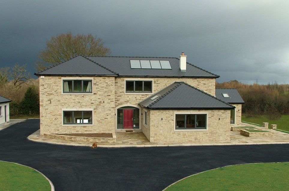 KBLowEnergyHome's tweet photo. One of our A-Rated 2 Storey Home builds. #passivehomes https://t.co/cDbAd5KsMF