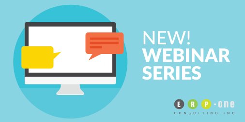 ERP1Consulting's tweet photo. New webinar series coming your way! We'll be talking automating system maintenance, UDO Change Management, Orchestrator, mobile security + more. Watch for announcements this week on dates #ERP1 #Oracle #JDE https://t.co/mngVyLJvyG