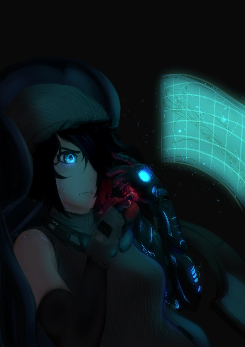 The cyborg Chloe will never refuse an orange juice or a good chess match