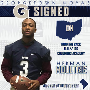 Welcome to the Hoya Family, HERMAN MOULTRIE! #HoyaSaxa #DefendtheDistrict #NationalSigningDay2018