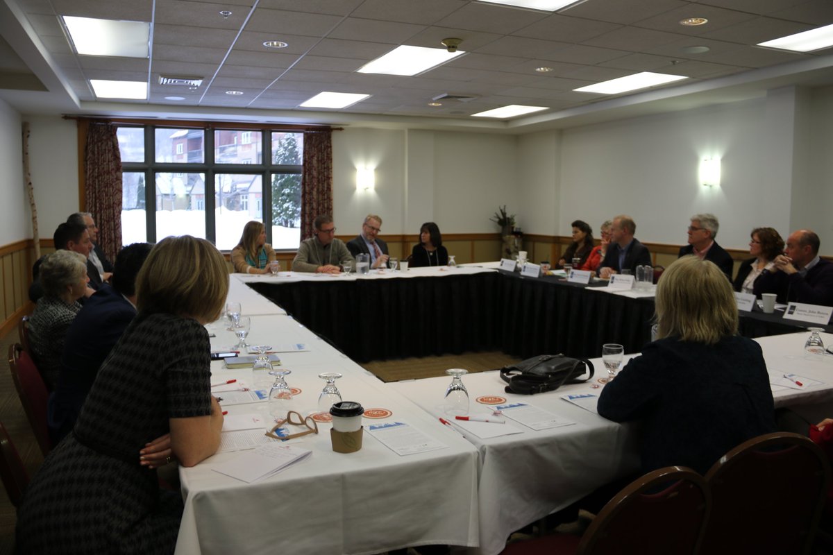 MaineChamber's tweet photo. "Kudos to the #MaineChamber for organizing this event … a program meant to encourage conversation … collaboration, education, info &amp; understanding." 
FMI on our 2018 #Leadership Summit with key legislators &amp; board members across #Maine  https://t.co/7Epq976O0n @BangorChamber https://t.co/DK9RYxAUXU