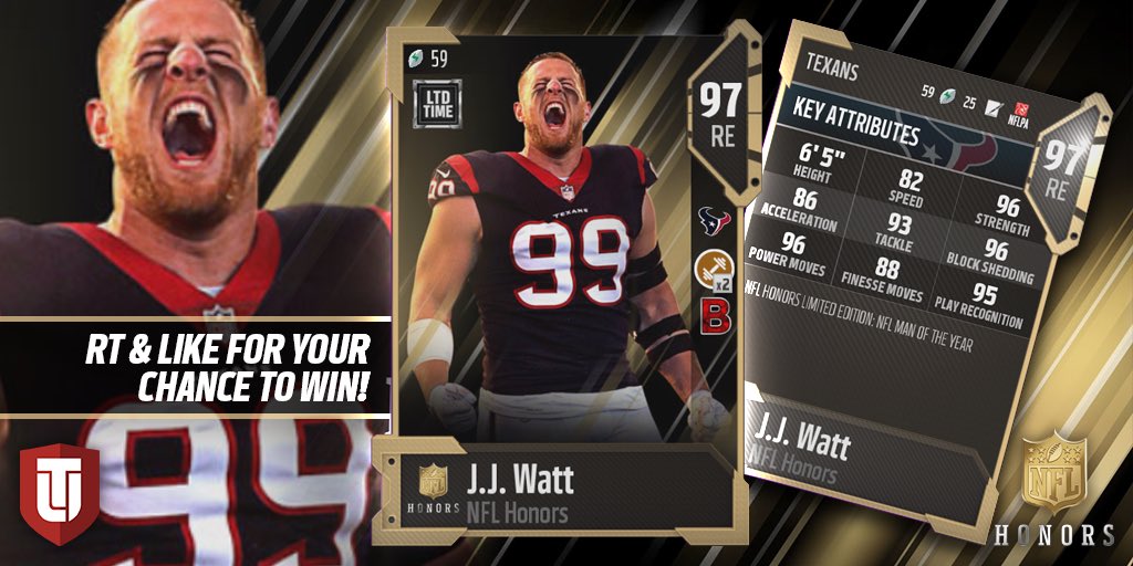 EASPORTS_MUT's tweet photo. #HonorsSeason #LTD #Madden18 https://t.co/2EOVVgoUSA