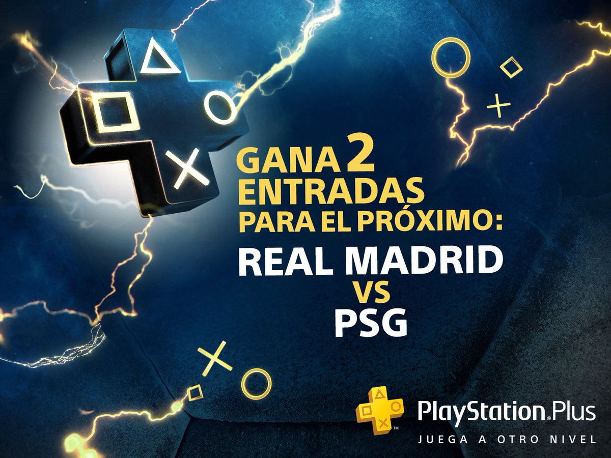 PSPlusES's tweet image. ¡#Plusers, os llevamos al @realmadrid - @PSG_espanol de #UCL! ¿Quieres una entrada doble para este PARTIDAZO? Muy fácil:
1️⃣Síguenos y RT a este Twit para que todos se enteren😎
2️⃣Déjanos tu porra con #PorraPlus
El 12/02 a las 15h haremos el sorteo entre todas las respuestas