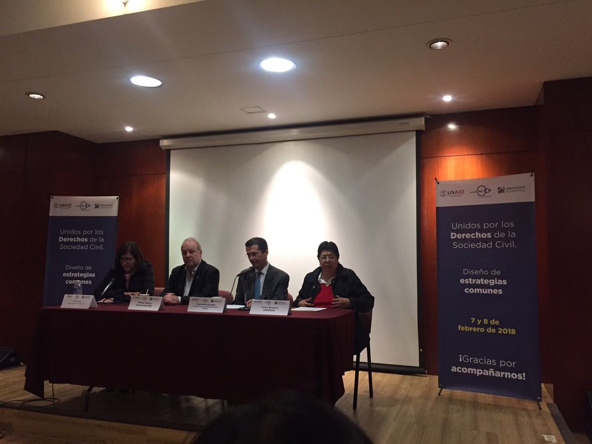 Aquí estamos, al inicio del evento nacional de #UnidOSC!