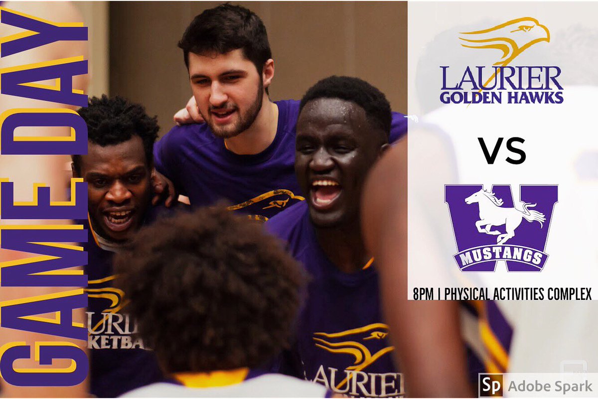WLU_Mbball's tweet photo. Come cheer on your Hawks tonight at 8pm at UW as we take on @Mustangs_Bball 🐥🏀 #WeAreHAWKS #TogetherStronger https://t.co/pXKvyEzomV