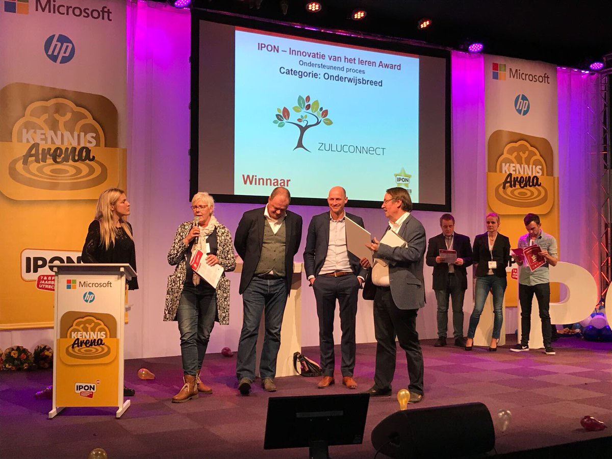 derolfgroep's tweet photo. Yes! @ZuluconnectN heeft de IPON Award 2018 gewonnen in de categorie Innovatie van het leren Award onderwijsbreed. Wij zijn superblij! Bel of mail ons als je wil weten wat ZuluConnect voor jouw school kan betekenen. 
https://t.co/QOhCME9v9M https://t.co/EJbN5XFZWC