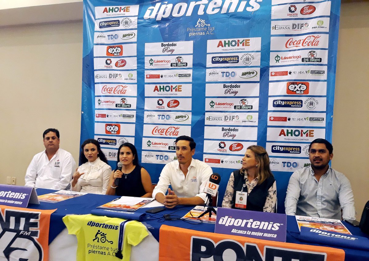 PTPmexico's tweet photo. Se anuncia a los medios la carrera PRÉSTAME TUS PIERNAS 2018
https://t.co/cVMHw50JGM https://t.co/BXBXNfDnm7