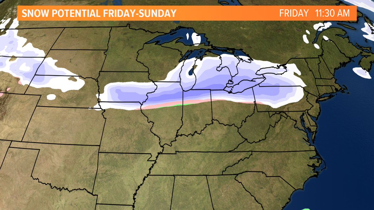 wkyc's tweet photo. ONE STORM OUT, NEXT ONE IN:

1-7 inches fell across northern Ohio from this storm--heaviest amounts in our southern counties. We clear out but another system is brewing. Join @wintzweather on WKYC at noon to discuss! 

#3weather #wkyc #ohwx #cleveland https://t.co/giUmywgynR