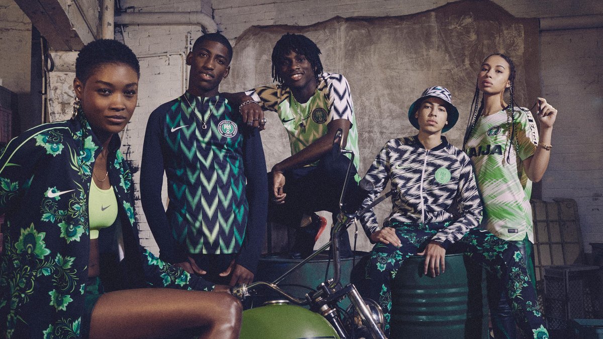 David_Rudnick's tweet image. Nike slammed it on the Nigeria kits