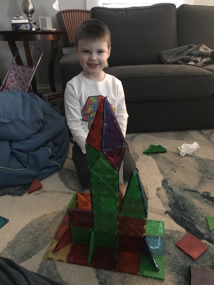 BigAngry1's tweet image. Yesterday I had the joy of watching #SpaceX launch a 🚀 with my 4 year old. This morning we are rebuilding #FalconHeavy. From one nerd to another, thank you @elonmusk for what you do. Youve inspired the next generation.