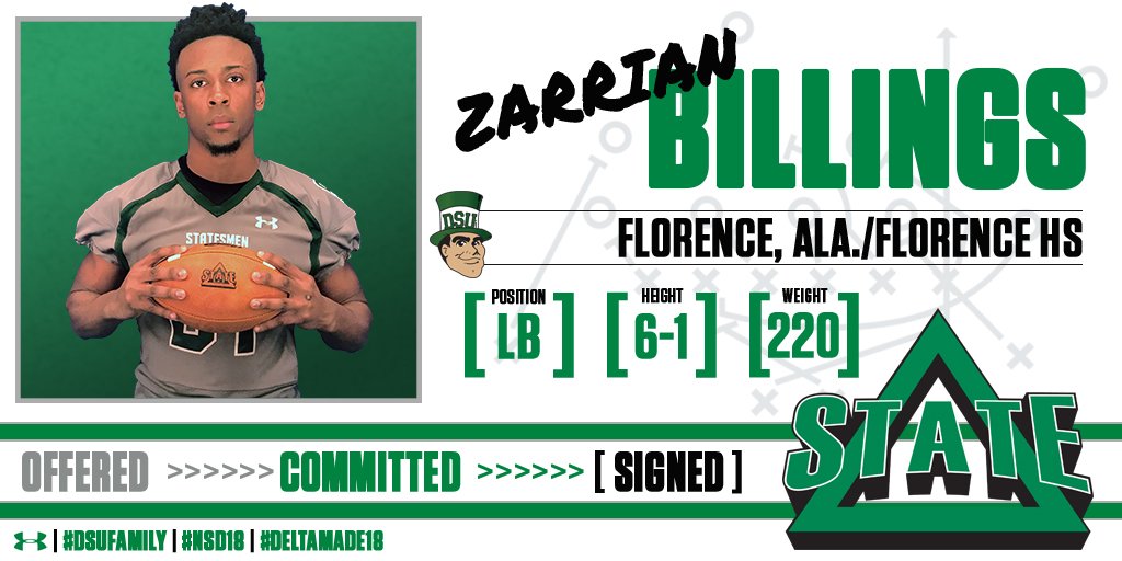 DeltaStateFB's tweet photo. Welcome to the #DSUFamily, Zarrian! #DeltaMade18 https://t.co/BHweNzFUwV