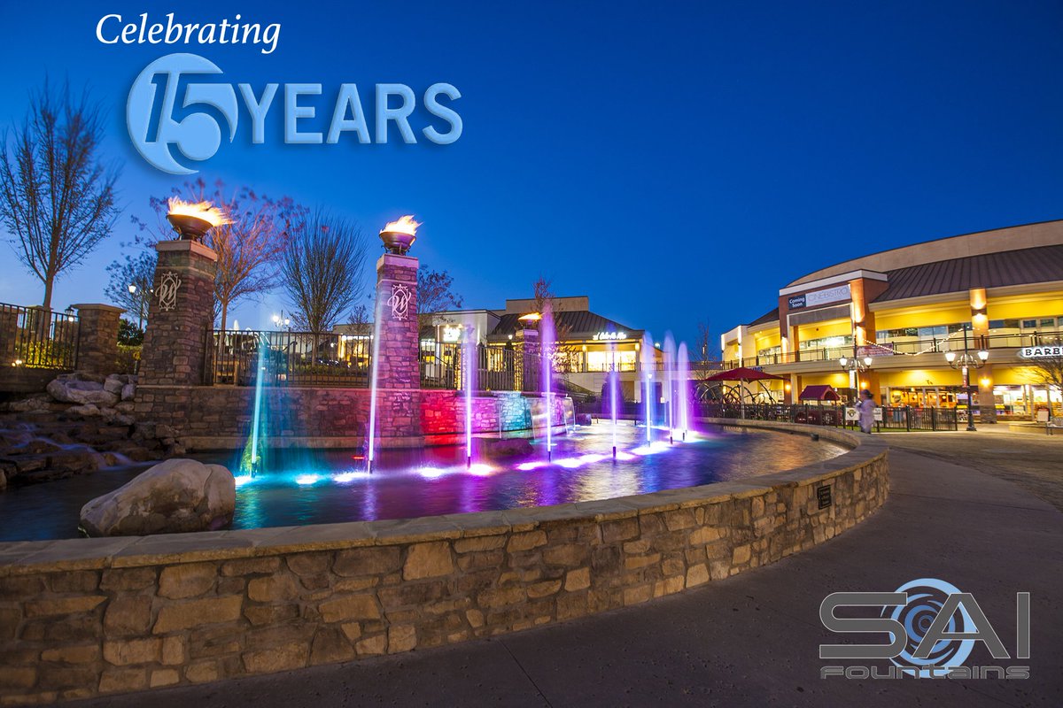 Southern Aquatics is celebrating our 15 Year Anniversary! #fountainfanatics #SAIFountains
