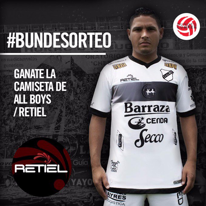 bundeslumpen's tweet photo. #bundesorteo Sorteamos la nueva camiseta @RetielOK de @caallboys. Sólo tenés que dar RT, seguir las cuentas de @RetielOK - @bundeslumpen y listo, ya estás participando.

Hay tiempo hasta el 21 de febrero, ese mismo día se realiza el sorteo. https://t.co/FQC7PWeLEw