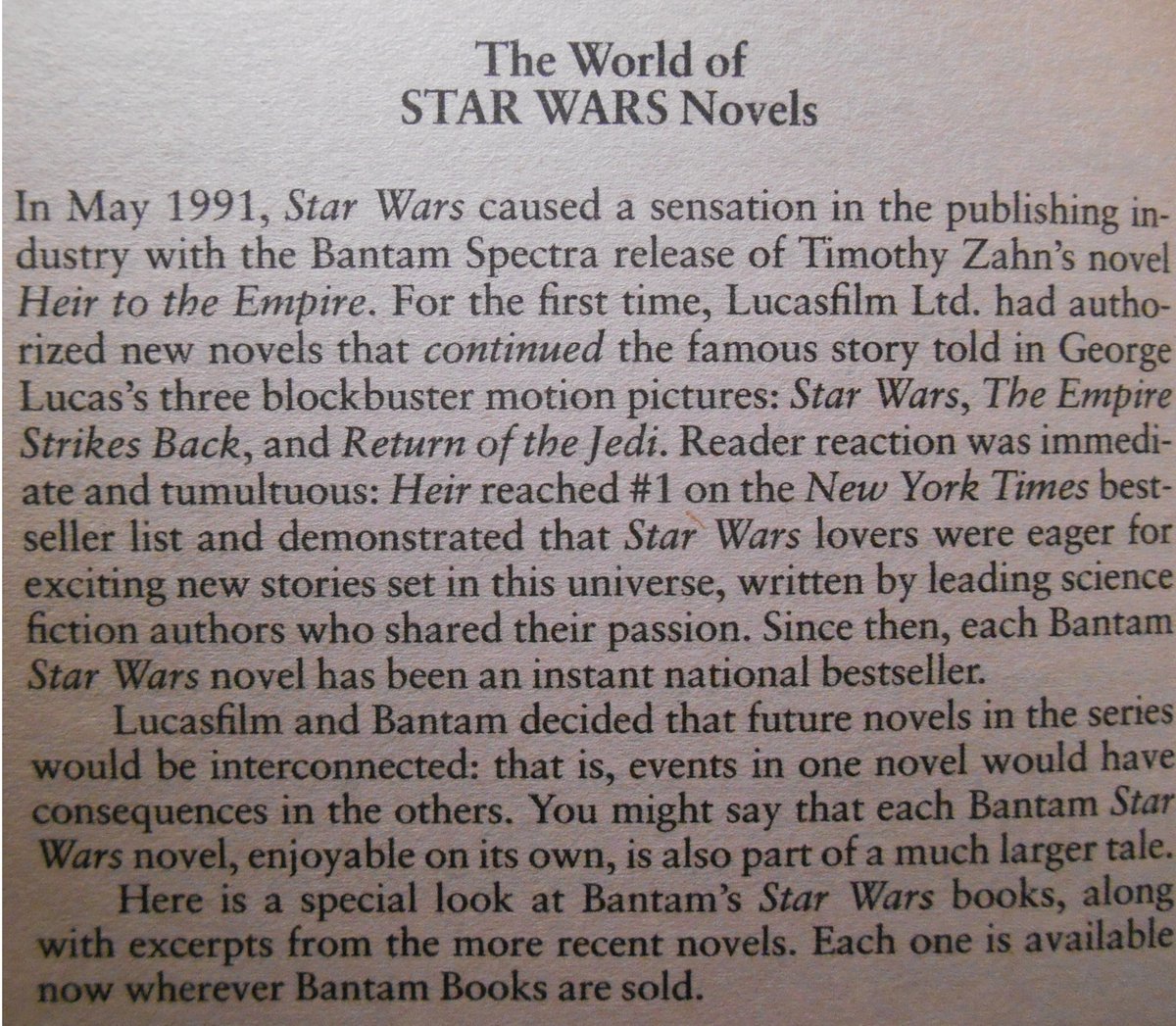 From the Vision of the Future paperback edition, 1999 (and other Bantam-era paperbacks) --