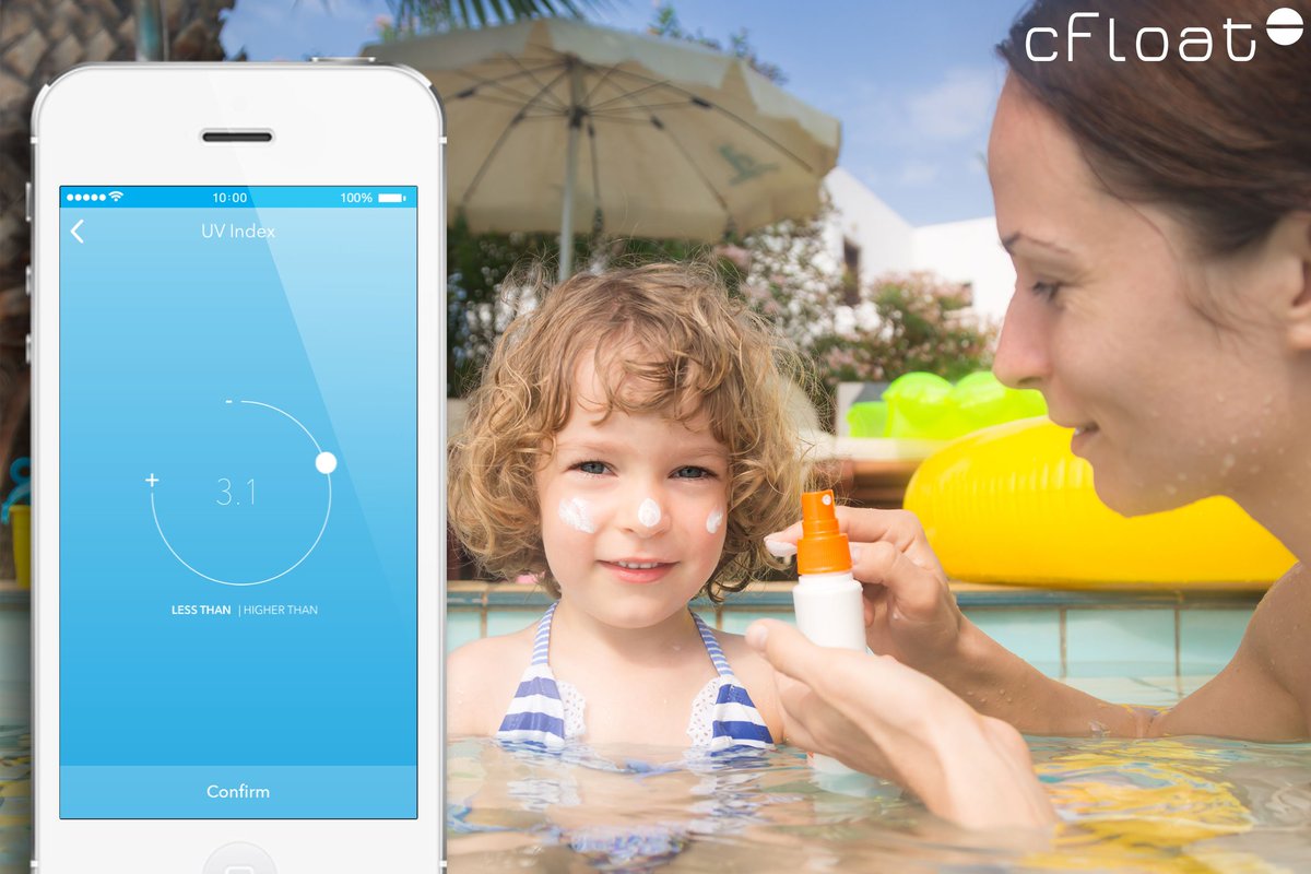 cec_SF's tweet photo. The strength of UV radiation reaching the earth's surface is affected by several factors: time of day, time of year, latitude, altitude, cloud cover and reflection. #cFloat provides #UV measurements in #realtime.
#iOT #poolcare #poolmonitoring #skincare #smartdevice #family https://t.co/iIrVvrUQsk