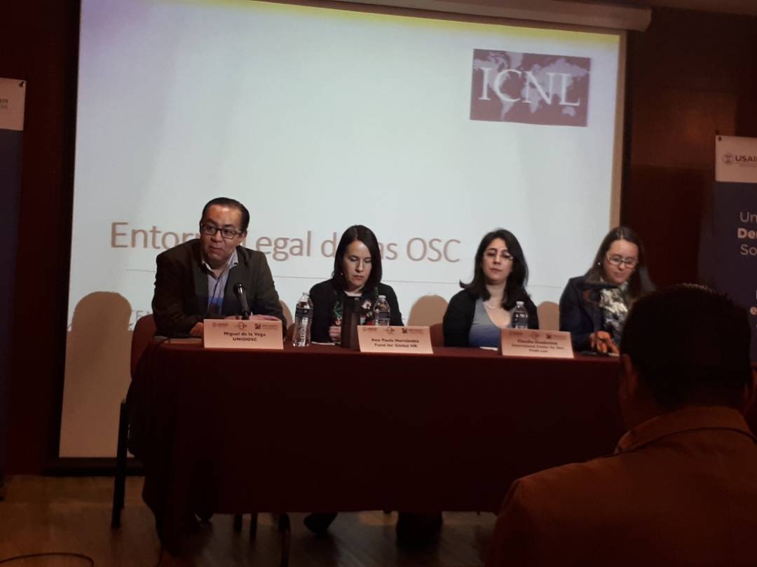 Juntos diseñamos estrategias comunes para la defensa de las organizaciones civiles <a href="/UnidOSC_Mexico/">UnidOSC</a> hoy en <a href="/UnivORTMx/">UniversidadORTmx</a>