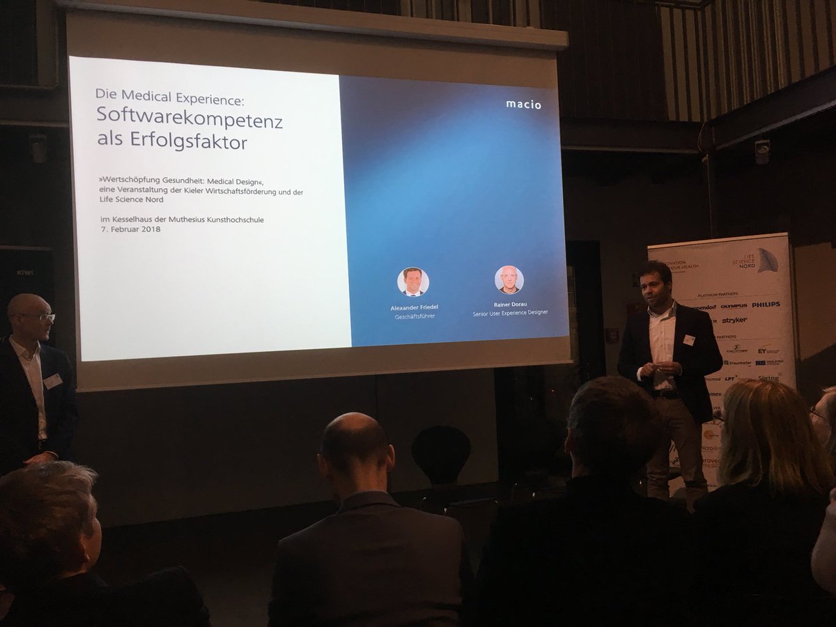 lennartwulf's tweet photo. #Softwarekompetenz als #Erfolgsfaktor, präsentiert vom @Cluster_DiWiSH Mitglied #macio @MuthesiusKH #DesigninSh https://t.co/jr42JUKlp3