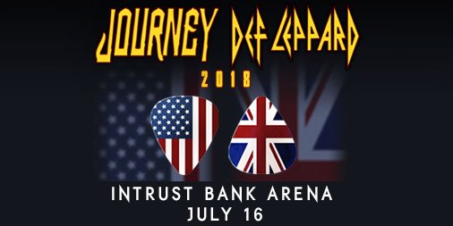 INTRUSTarena's tweet photo. RT TO WIN >> 2 bands + 1 night = Tour of the Year! I want to WIN tickets to rock with @JourneyOfficial &amp; @DefLeppard on July 16 before they go on sale this Friday! <Must follow @INTRUSTarena to win> https://t.co/DIZKFFuZcW