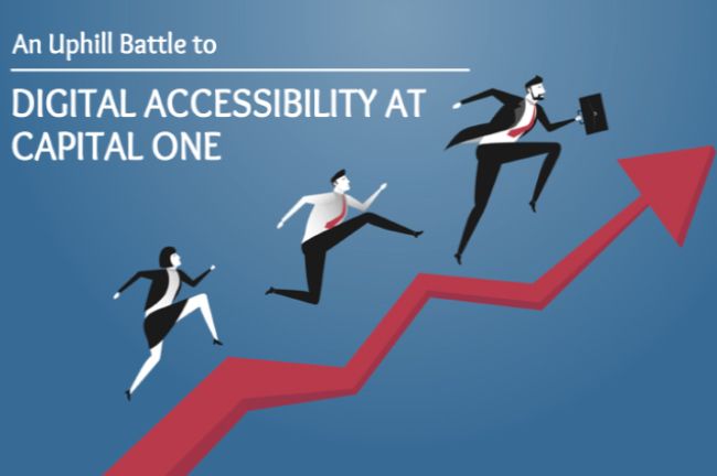 3playmedia's tweet image. How an uphill battle to digital accessibility at @CapitalOne is turning into a culture of inclusion and awareness of people with disabilities: bit.ly/2EOf4Lf #CorporateAccessibility #A11yWins #a11y