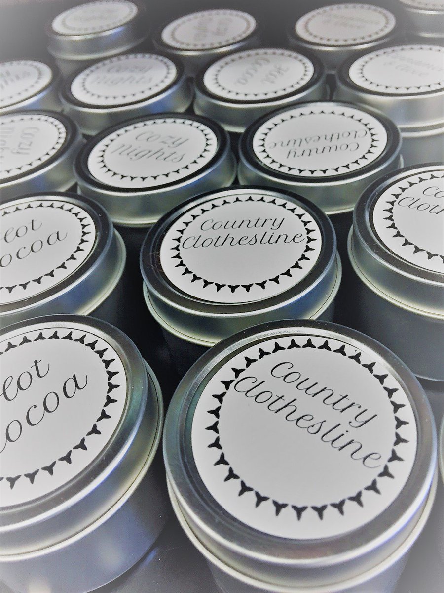 WickItCandleFac's tweet image. Need memorable party favors, swag bag goodies, or give aways? We make custom 2.5oz candle tins for almost any event.  Personalize your sticker label and choose your favorite fragrance. Call or email us for more information! 
.
.
#candlemaking #wickit #swag #party #promote #favors