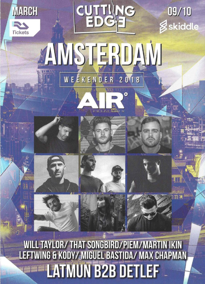 flyingsquadclub's tweet photo. 9-10 March @CuttingEdgeLDN is hitting Amsterdam!!! @DetlefMusic @Latmun @DJMaxChapman @Miguel_Bastida @LeftwingKody @Martin_Ikin @WillTaylorDJ @thatsongbird_ @luvstuff_music @DeeperPurpose92 @hurtsandcharles @djrossroberts Start panning if you dont wanna miss out!!! 📢😍😎🎉🎊🍾 https://t.co/1DljW8ktTV