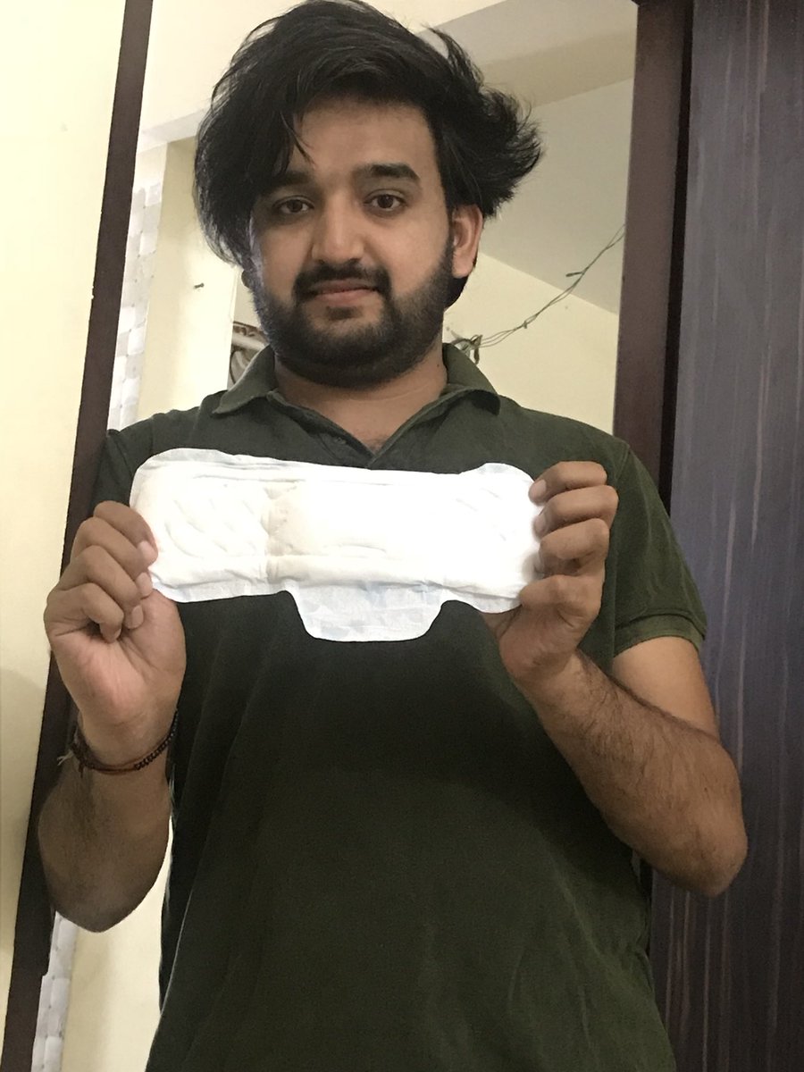 rishabhd22's tweet photo. Challenge accepted, it’s natural,it’s about women strength, #padman challenge @iamvishnumaya @NameisArjun @crazyywanderer @preeyncayadav @PriethaJiya @reachgeetika @AnushkaKulkarn3 @Vishal_Barry_ @SatheManas @GretelSequeira @akshaykumar @sonamakapoor @radhika_apte https://t.co/eTLoQixWwH