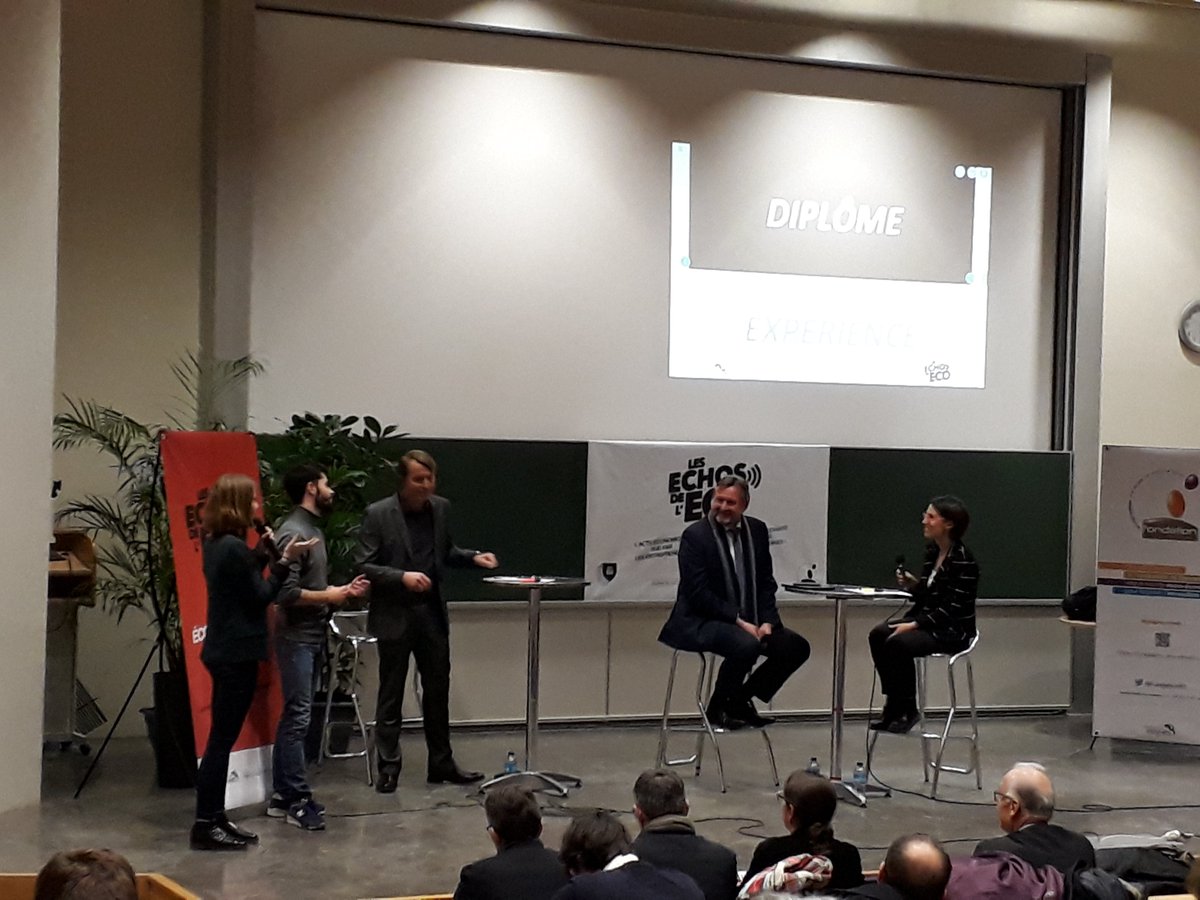 Master2SDIN's tweet photo. C'est l'heure du Fast and Curious aux Echos de l'Eco, dans l'amphi 3 de @EcoRennes1 ! @FondationR1 https://t.co/rhvpiG64vZ