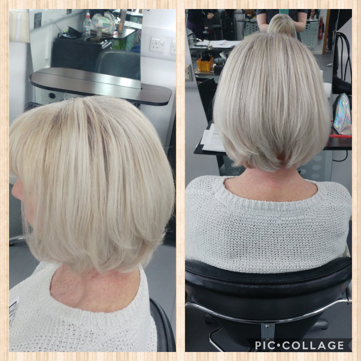 ClareRaffBarber's tweet photo. Full head of foils with 3 colours. As usual i forgot to take a before pic. https://t.co/4xUr4nIFwm