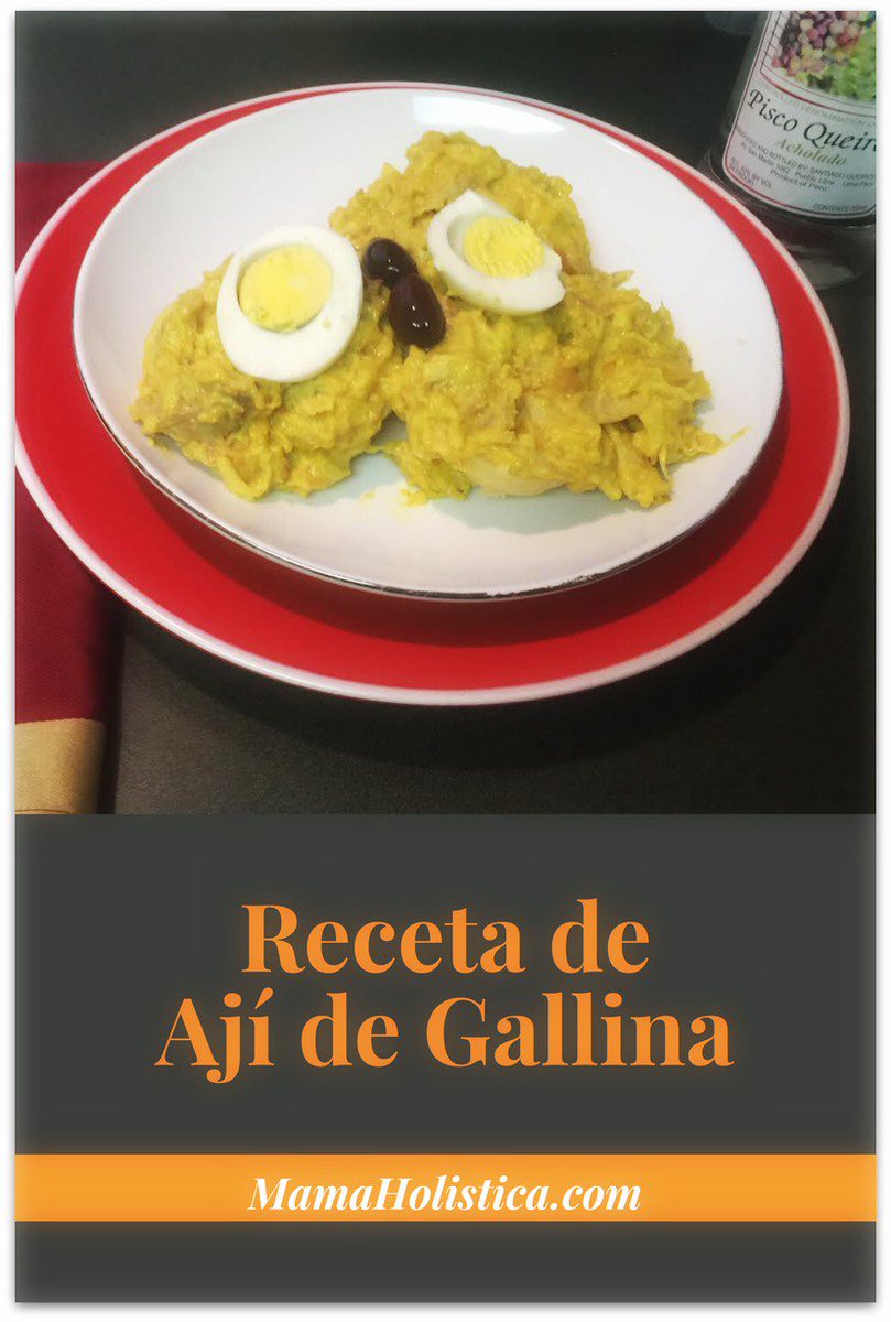 MamaHolistica's tweet photo. Espero les guste como a mi la #Receta de Ají de Gallina #PeruvianRecipe - https://t.co/bFcjoIV7M2 via @mamaholistica #ajidegallina #mamaholistica #peruvianfood #RecipeOfTheDay #recipe https://t.co/KYV75Bzskz