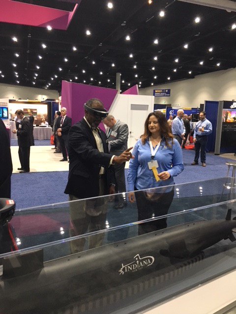 WeAreHII's tweet image. #WEST2018 is underway! If you are attending AFCEA West 2018  stop by booth number 1133 to learn how @HIIndustries is #shapingfreedom.