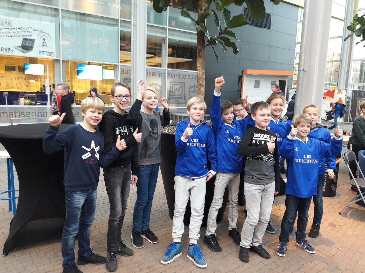 En door.....beide teams van <a href="/DeIchthus/">De Ichthus</a> zijn door naar de finale van het basisschool schaaktoernooi #trots