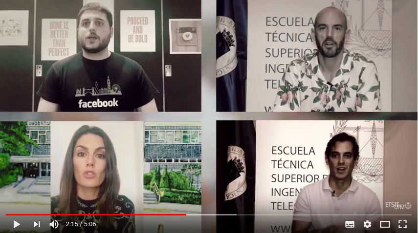 La_UPM's tweet photo. Pasaron por la UPM y ahora son personas de referencia en su ámbito. ¿Cómo recuerdan @rebeminguela, Juan de Antonio (@cabify ) Rodrigo del Prado de @bqreaders y Luis Delgado, jefe de seguridad de @facebook su paso por la UPM? https://t.co/Pdwn7Ovi6d #somosUPM https://t.co/0SPAH1TTj9